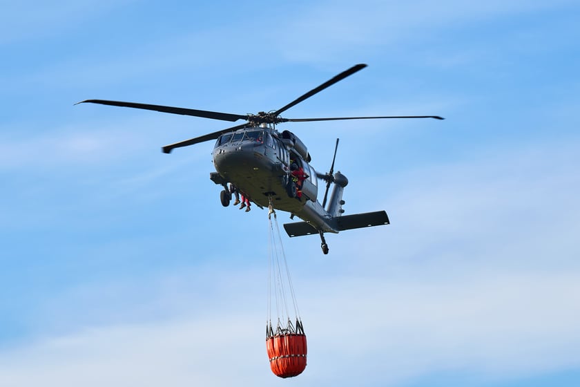 Ćwiczenia służb na lotnisku we Wrocławiu, 5 listopada 2025