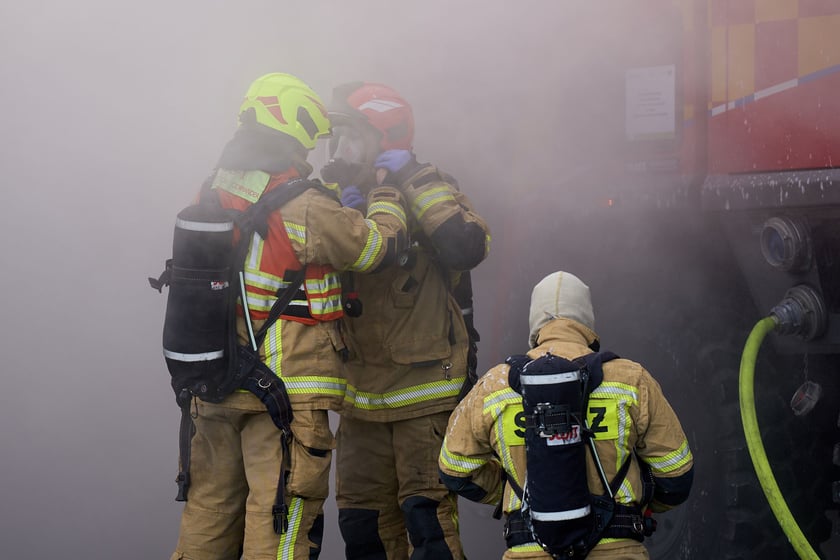 Ćwiczenia służb na lotnisku we Wrocławiu, 5 listopada 2025