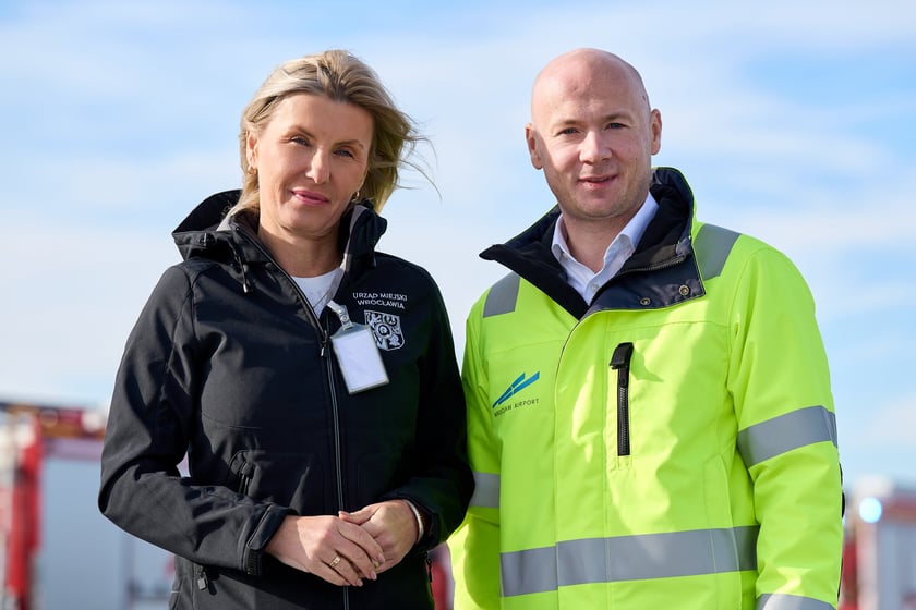 Ćwiczenia służb na lotnisku we Wrocławiu, 5 listopada 2025