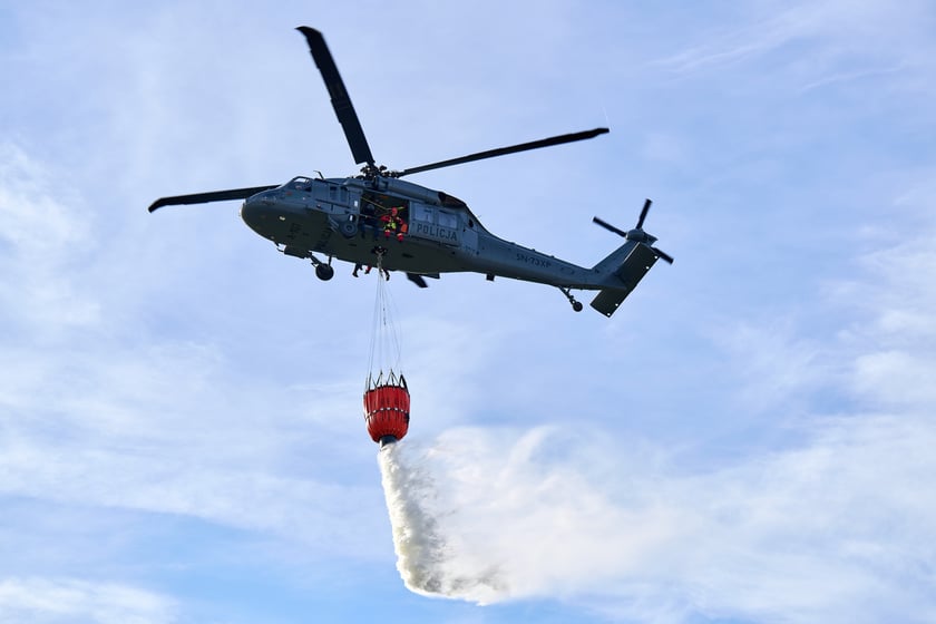 Ćwiczenia służb na lotnisku we Wrocławiu, 5 listopada 2025