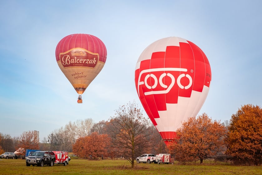 Fiesta balonowa we Wrocławiu, 11 listopada 2025 r.