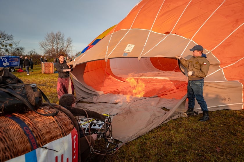 Fiesta balonowa we Wrocławiu, 11 listopada 2025 r.