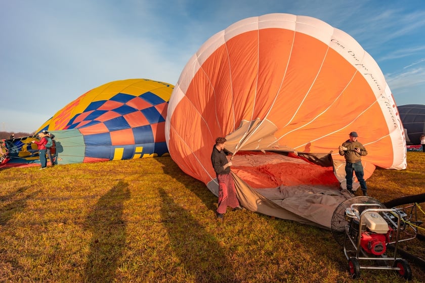 Fiesta balonowa we Wrocławiu, 11 listopada 2025 r.