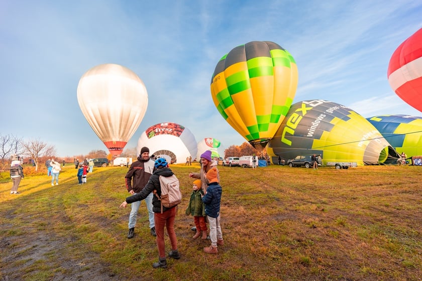 Fiesta balonowa we Wrocławiu, 11 listopada 2025 r.
