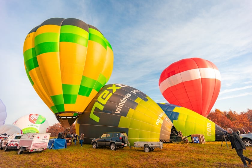 Fiesta balonowa we Wrocławiu, 11 listopada 2025 r.