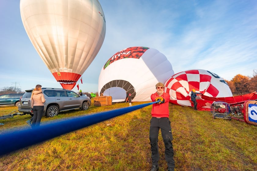 Fiesta balonowa we Wrocławiu, 11 listopada 2025 r.