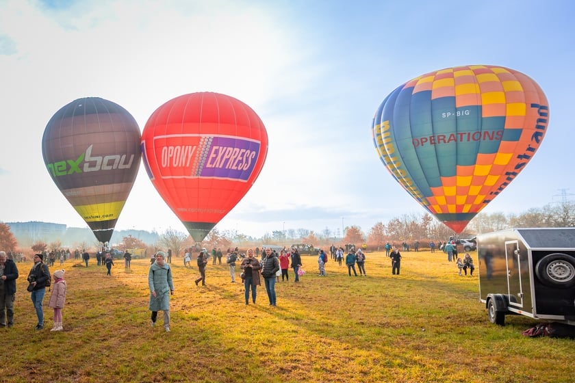 Fiesta balonowa we Wrocławiu, 11 listopada 2025 r.