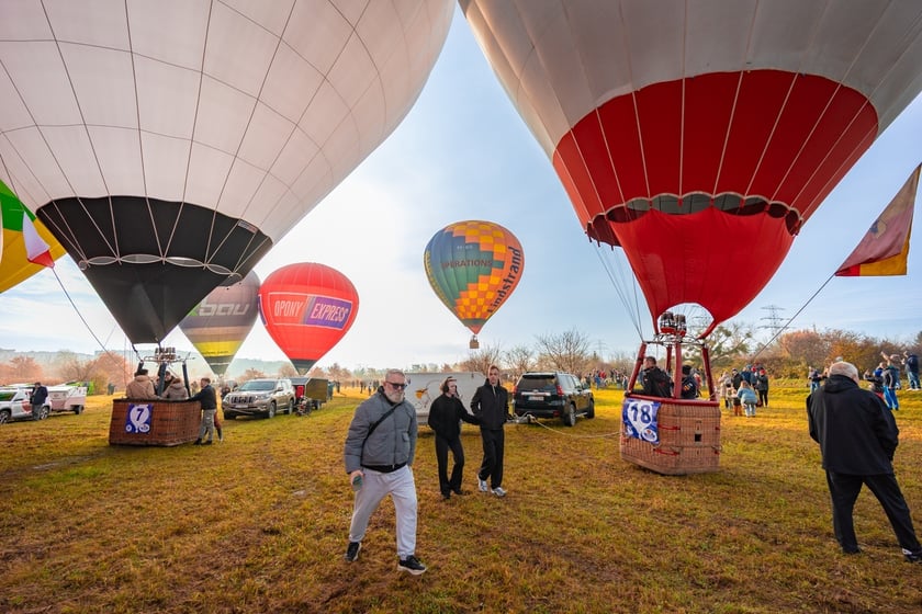Fiesta balonowa we Wrocławiu, 11 listopada 2025 r.