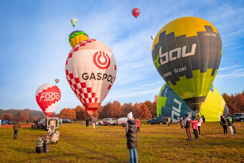 Fiesta balonowa we Wrocławiu, 11 listopada 2025 r.