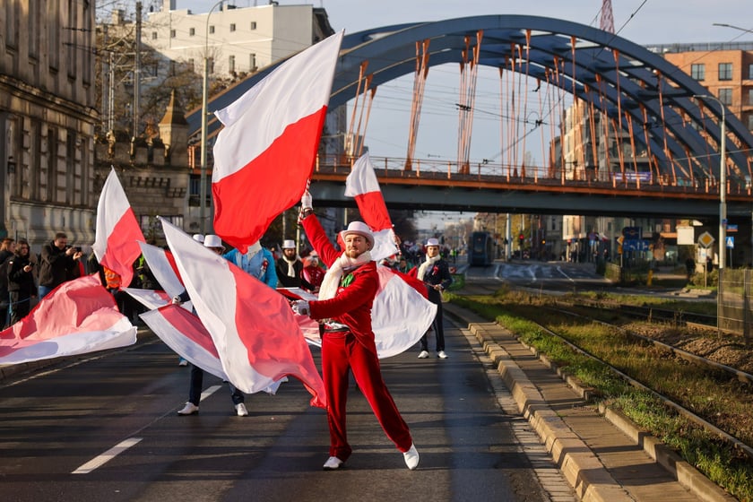 Radosna Parada Niepodległości. Wrocław 2025