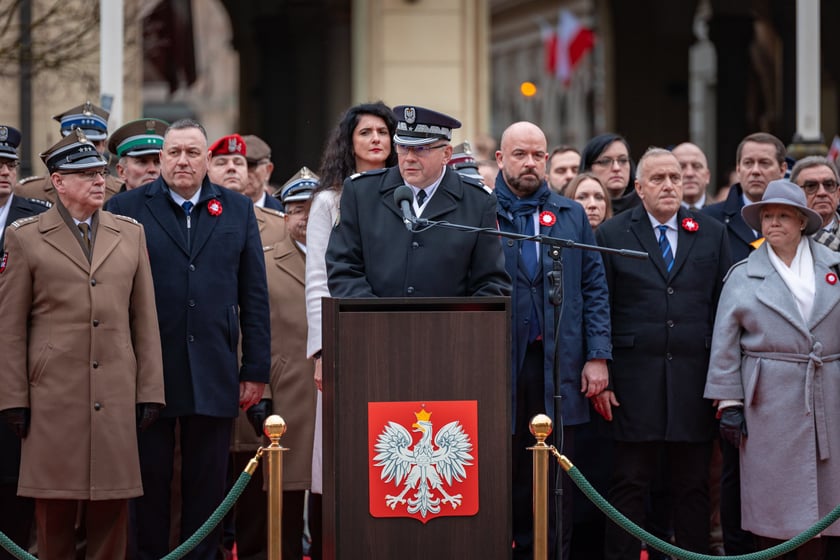 Oficjalne obchody Święta Niepodległości na wrocławskim Rynku