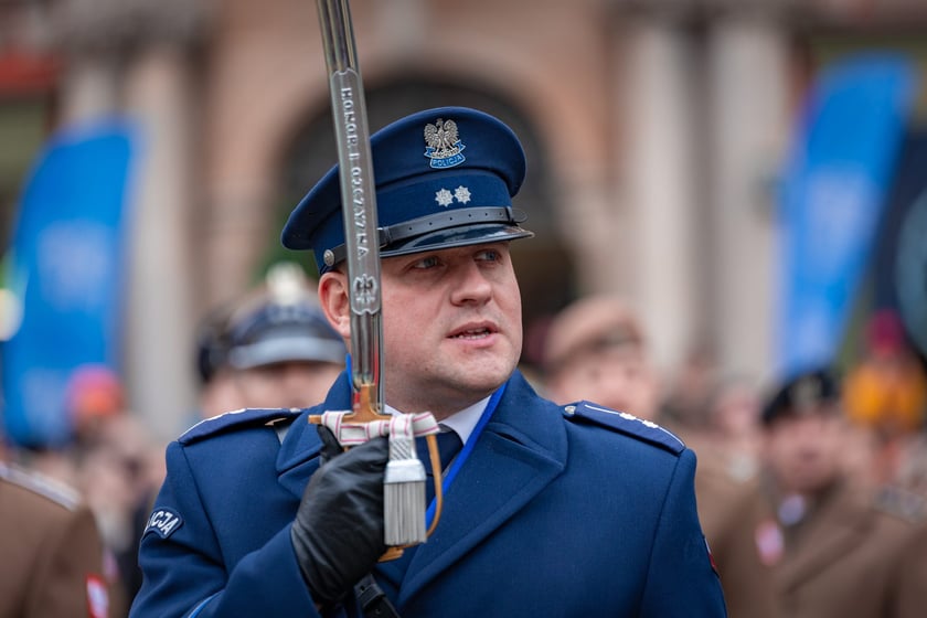 Oficjalne obchody Święta Niepodległości na wrocławskim Rynku