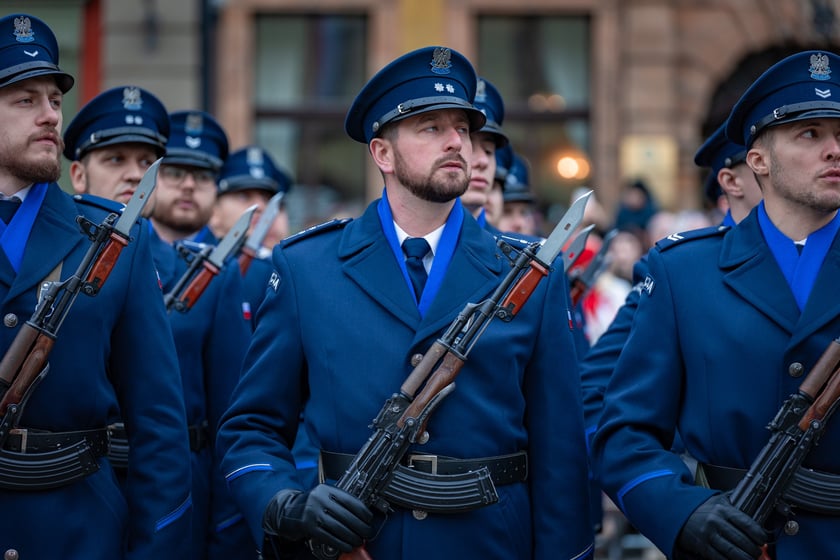 Oficjalne obchody Święta Niepodległości na wrocławskim Rynku
