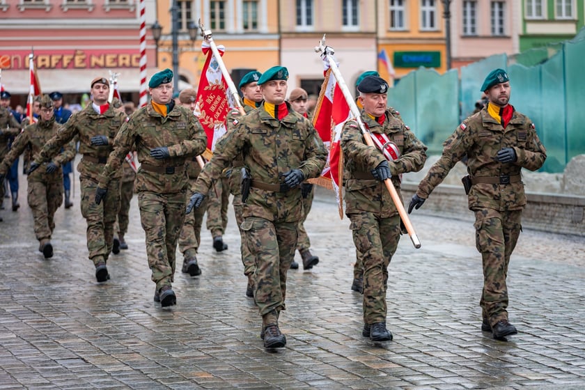 Oficjalne obchody Święta Niepodległości na wrocławskim Rynku