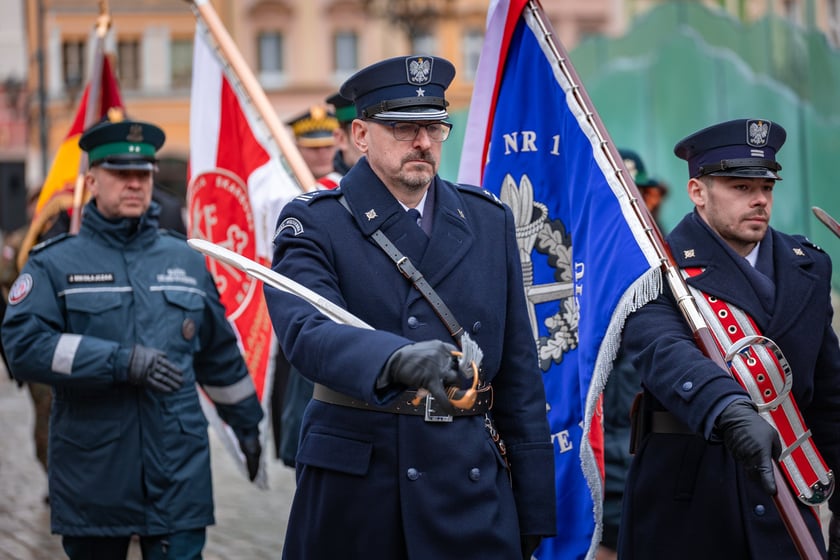 Oficjalne obchody Święta Niepodległości na wrocławskim Rynku