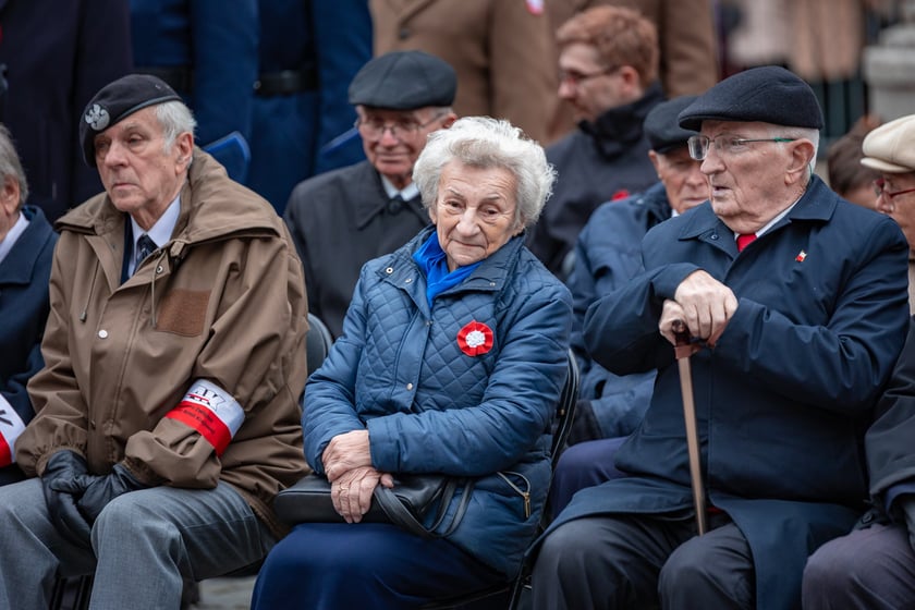 Oficjalne obchody Święta Niepodległości na wrocławskim Rynku