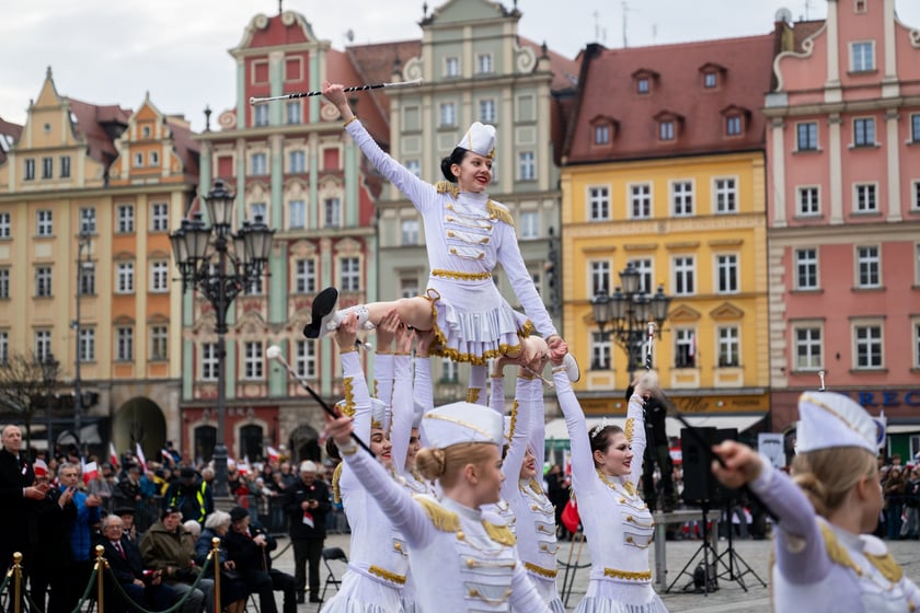 Finał Radosnej Parady Niepodległości w Rynku