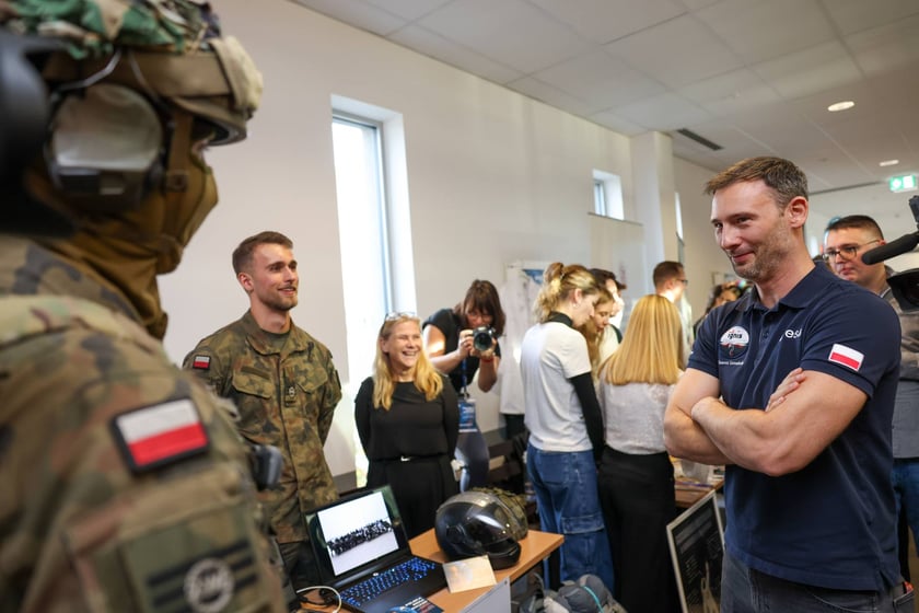 Spotkanie z polskim astronautą dr Sławoszem Uznańskim-Wiśniewskim na Uniwersytecie medycznym we Wrocławiu, 12 listopada 2025