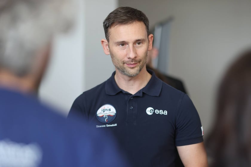 Spotkanie z polskim astronautą dr Sławoszem Uznańskim-Wiśniewskim na Uniwersytecie medycznym we Wrocławiu, 12 listopada 2025