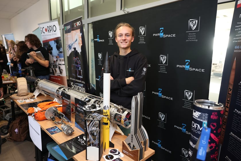 Spotkanie z polskim astronautą dr Sławoszem Uznańskim-Wiśniewskim na Uniwersytecie medycznym we Wrocławiu, 12 listopada 2025