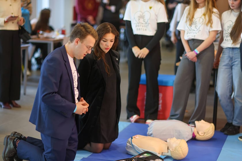 Spotkanie z polskim astronautą dr Sławoszem Uznańskim-Wiśniewskim na Uniwersytecie medycznym we Wrocławiu, 12 listopada 2025