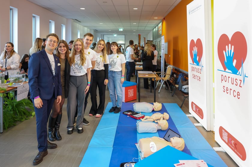 Spotkanie z polskim astronautą dr Sławoszem Uznańskim-Wiśniewskim na Uniwersytecie medycznym we Wrocławiu, 12 listopada 2025