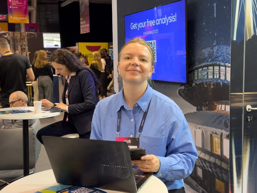 Web Summit 2025 - startupy z Wrocławia i regionu prezentują się na stoisku Dolnego Śląska