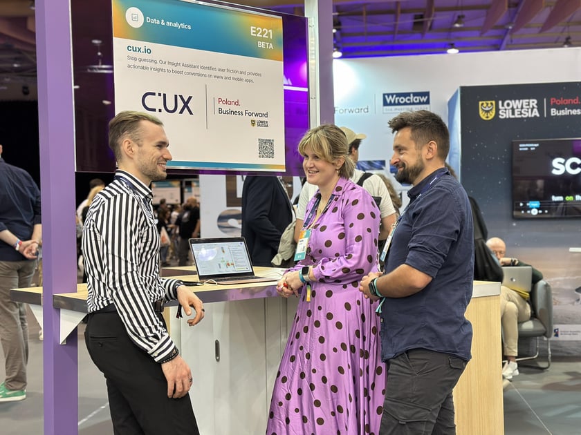 Web Summit 2025 - startupy z Wrocławia i regionu prezentują się na stoisku Dolnego Śląska