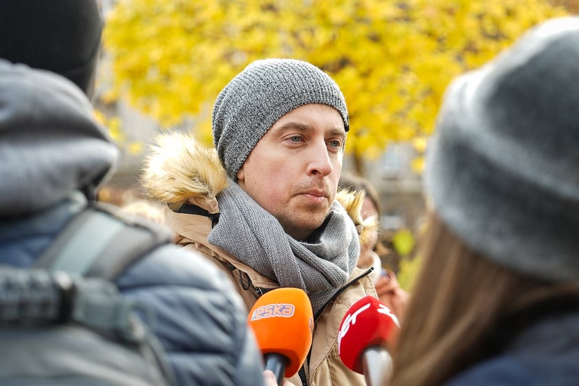 dr Radosław Gil, biolog z Zarządu Zieleni Miejskiej