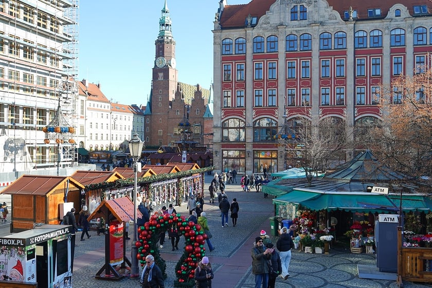 Jarmark Bożonarodzeniowy we Wrocławiu, 22 listopada 2025 r.
