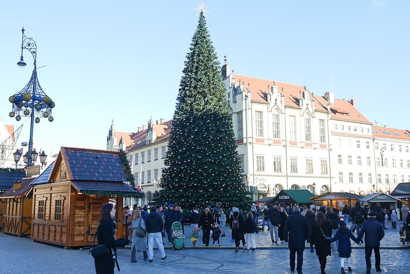 Jarmark Bożonarodzeniowy we Wrocławiu, 22 listopada 2025 r.
