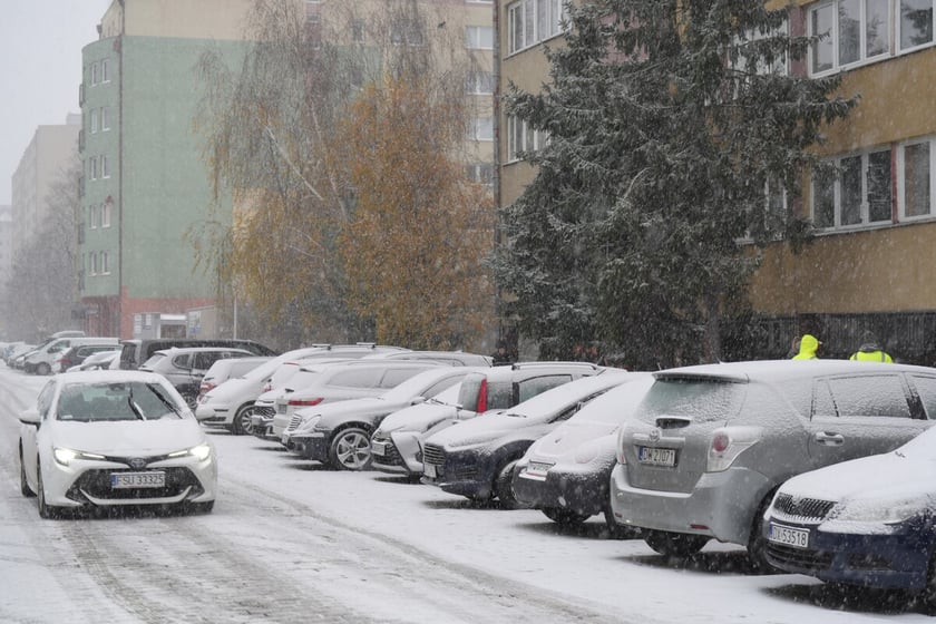 Pierwszy śnieg we Wrocławiu, 24.11.2025