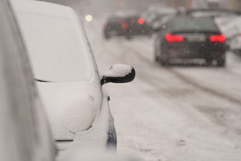 Pierwszy śnieg we Wrocławiu, 24.11.2025