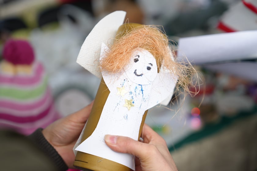 Powiększ obraz: Piknik w PSZOK-u pod hasłem „Wesołych Segregacji i Szczęśliwego Upcyclingu” zorganizowany przez spółkę Ekosystem