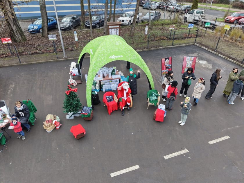 Piknik w PSZOK-u pod hasłem „Wesołych Segregacji i Szczęśliwego Upcyclingu” zorganizowany przez spółkę Ekosystem