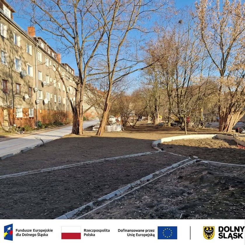 Podw&oacute;rko jest obecnie remontowane