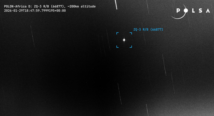 Powiększ obraz: <p>Zdjęcie z teleskopu POLON-Africa</p>