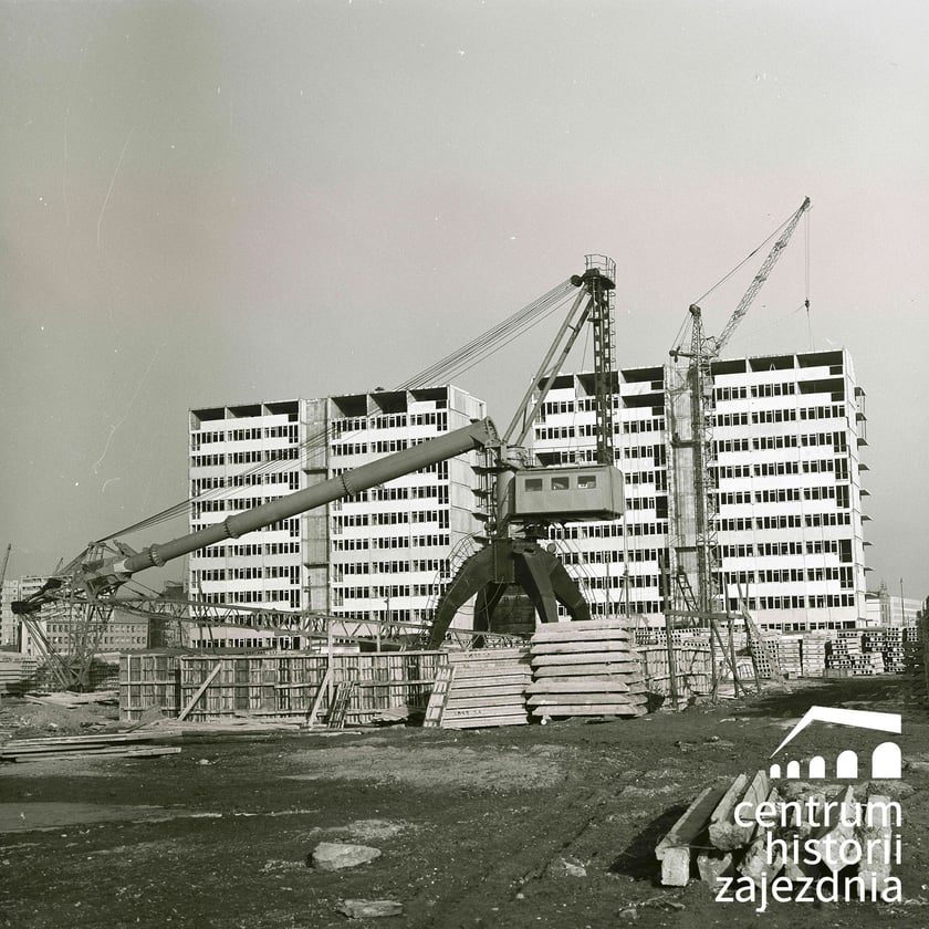 Budowa bloku przy ul. Legnickiej