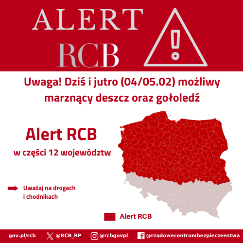 Powiększ obraz: Alert RCB