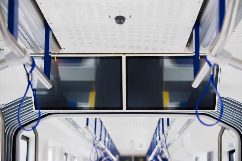 Powiększ obraz: Nowy tramwaj PESA 146N Twist dostarczony do zajezdni MPK Borek z Bydgoszczy.