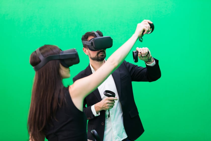Technologia VR pozwala m.in. na tworzenie wirtualnych postaci
