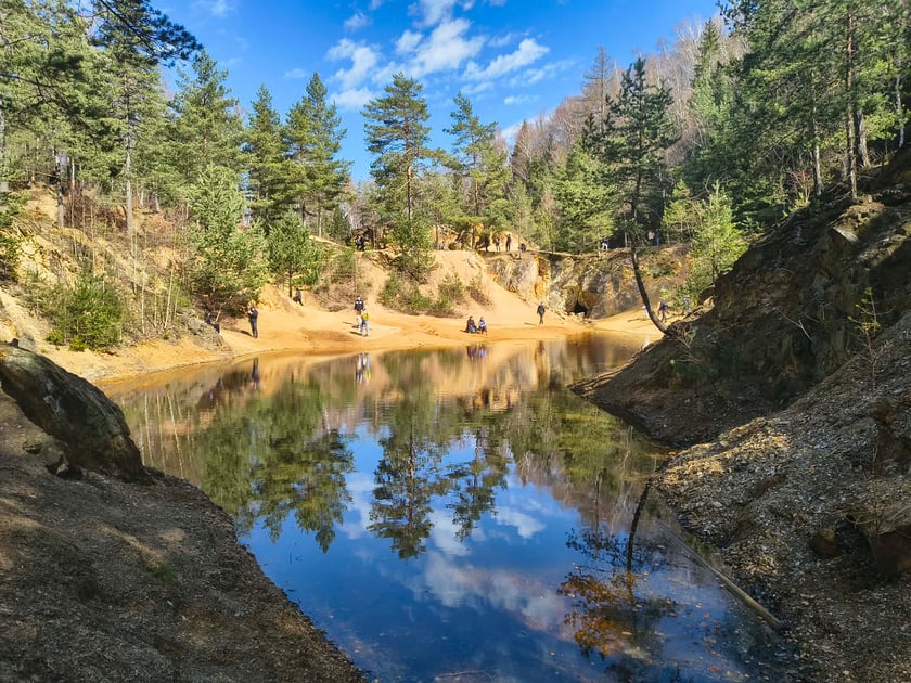 Kolorowe Jeziorka w Rudawach Janowickich