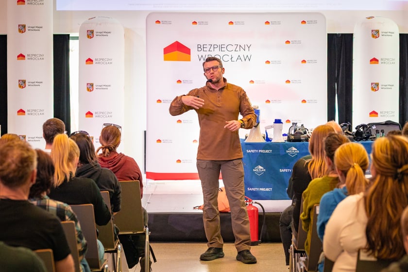 Powiększ obraz: Szkolenie dla mieszkańców z programu Bezpieczny Wrocław, 7 kwietnia 2026 r.