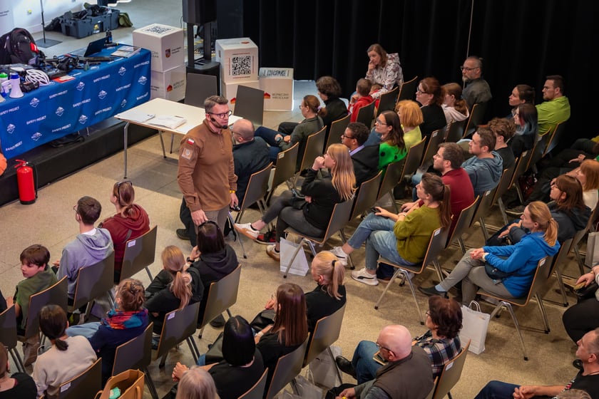 Powiększ obraz: Szkolenie dla mieszkańców z programu Bezpieczny Wrocław, 7 kwietnia 2026 r.