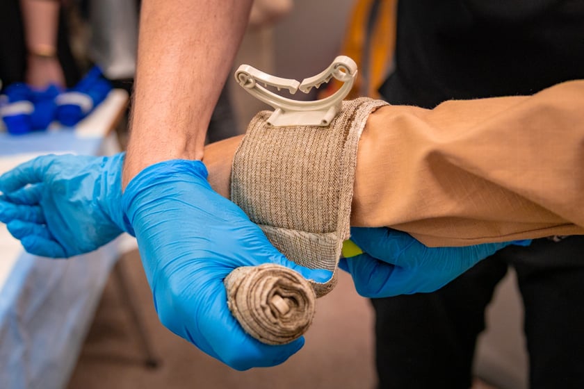 Powiększ obraz: Szkolenie dla mieszkańców z programu Bezpieczny Wrocław, 7 kwietnia 2026 r.