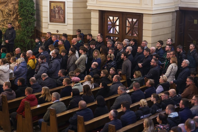 Pożegnanie trenera Jacka Magiery we Wrocławiu