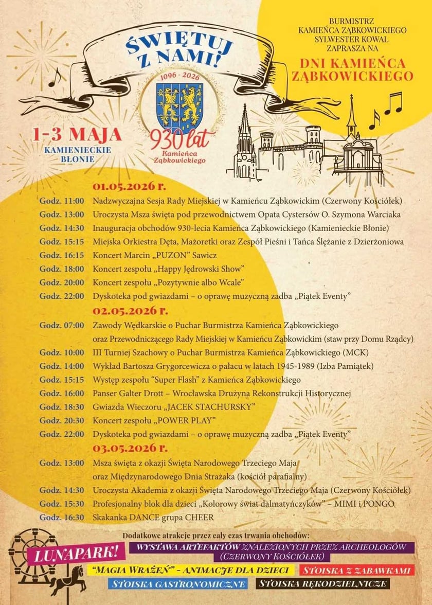 Program wydarzenia