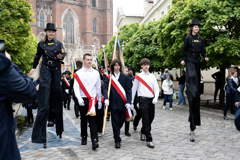 Parada kominiarzy we Wrocławiu