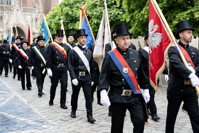 Parada kominiarzy we Wrocławiu
