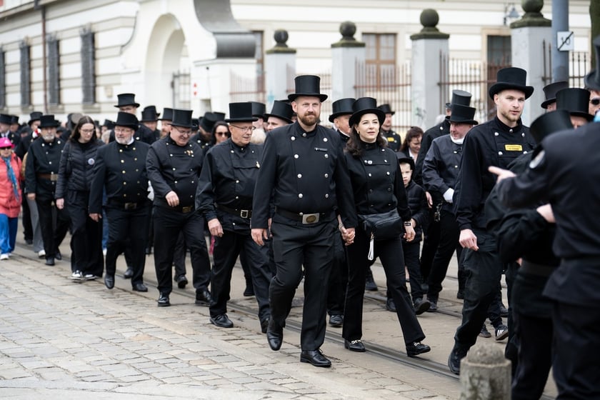 Parada kominiarzy we Wrocławiu
